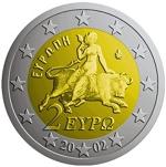 EU Coin Woman & Beast