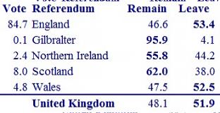 Brexit Referendum Vote