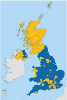 Brexit Vote Map